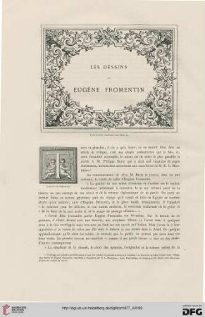 3: Les dessins de Eugène Fromentin