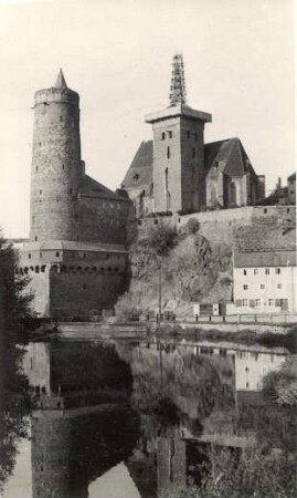 Alte Wasserkunst und Mich?liskirche in Bautzen : Stara wodarnja a Michałska cyrkej w Budyšinje