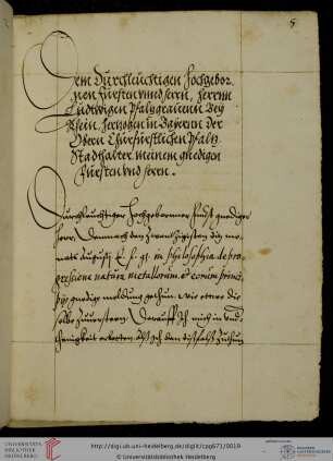 Widmungsbrief