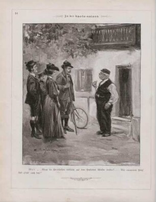 "In der haute-saison"