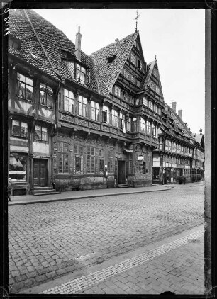Hildesheim. Altdeutsches Haus, Osterstraße 7. Straßenansicht