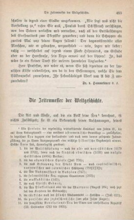 483-492 Die Zeitenmesser der Weltgeschichte