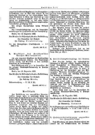 Merkblatt des Potsdamschen Großen Waisenhauses : [Amtlicher Teil]
