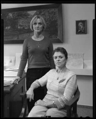 Mutter und Tochter, Museum Lübbenau (Leiterin Christel Lehmann + Ute Hentschel)