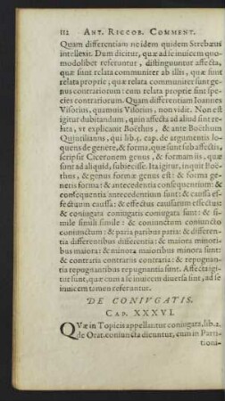 De Coniugatis. Cap. XXXVI.