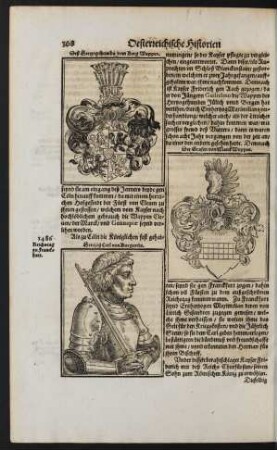 Deß Hertzogenthumbs vom Berg Wappen.
