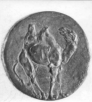 Stehendes Kamel (Plakette)
