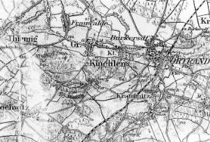 Großkmehlen. Reichskarte, 1:100.000, Einheitsblatt Nr. 89, 1922