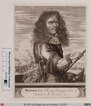 Bildnis Henri de La Tour d'Auvergne, vicomte de Turenne