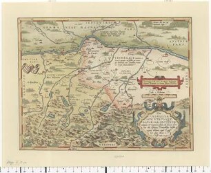 Typus Vindeliciae Sive Utriusque Bavariae : Secundum antiquam & recentiorum situm, ab Joanne Aventino olim descriptus...