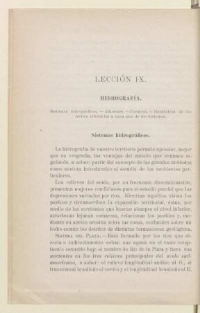 Lección IX