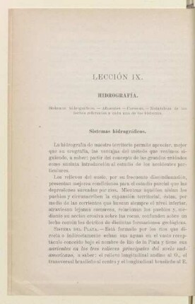 Lección IX