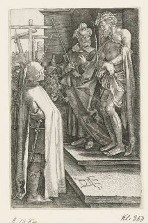 Ecce Homo, Blatt 8 der Folge "Passion"