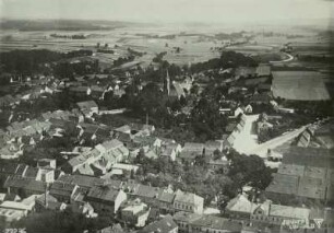 Dahlen, Stadtansicht, Luftbild