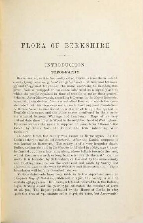 The Flora of Berkshire