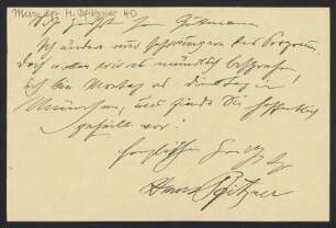 Brief an Emil Gutmann, 12.09.1907