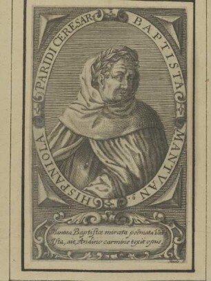 Bildnis des Baptista Mantvanvs