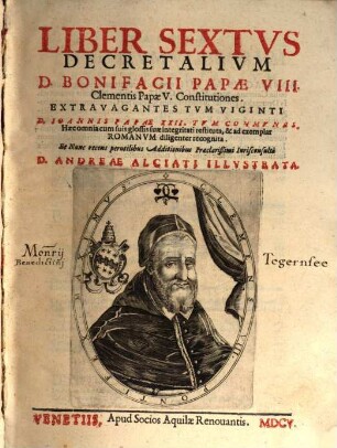 Liber Sextvs Decretalivm D. Bonifacii Papae VIII.
