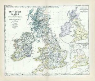 Die Britischen Inseln nach ihrer kirchlichen Eintheilung vom Anfange des XII Jahrhunderts bis zur Reformation