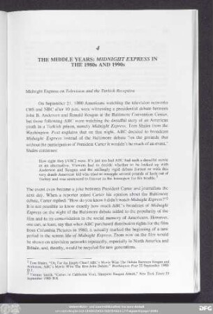 4 The Middle Years: Midnight Express In The 1980s And 1990s