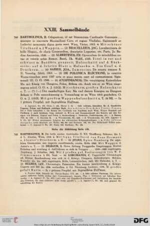 Sammelbände (Nr. 742-756)