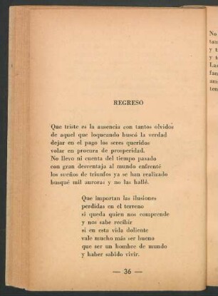 Regreso