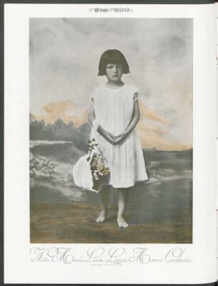 Niña Luisa María Lezica Moreno Carabassa