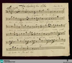 Superbo di me stesso - Don Mus.Ms. 42 : A, strings, org; G