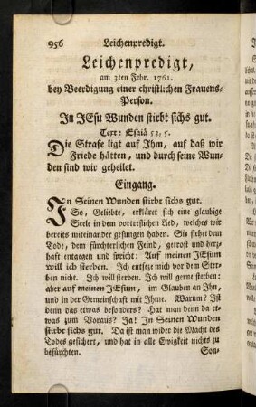 956-958, Text; Eingang; Gebet