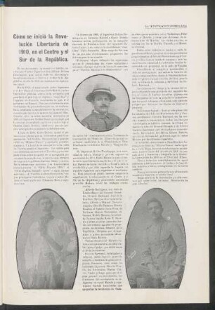 Cómo se inicio la Revolución Libertaria de 1910, en el centro y el sur de la república