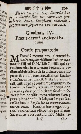 109-121, Oratio praeparatoria; Oblatio; ...