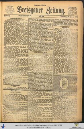 29.01.1901 (Zweites Blatt)