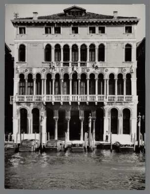 Fassade des Palazzo Farsetti, Venedig