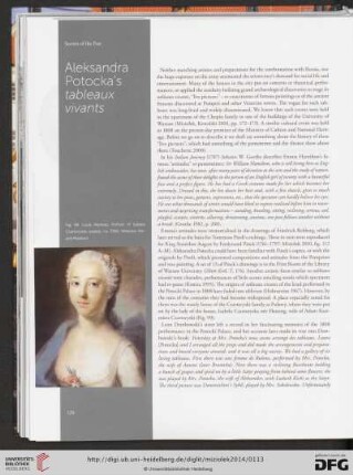 Aleksandra Potocka's tableaux vivants