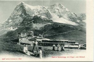 Kleine Scheidegg mit Eiger und Mönch
