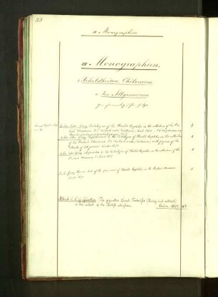 1. Schildkröten. Chéloniens.