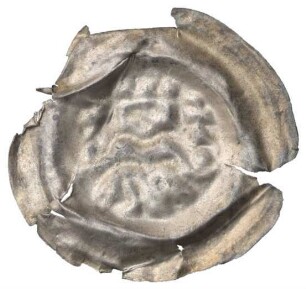 Fundmünze, Brakteat, 1153 - 1278