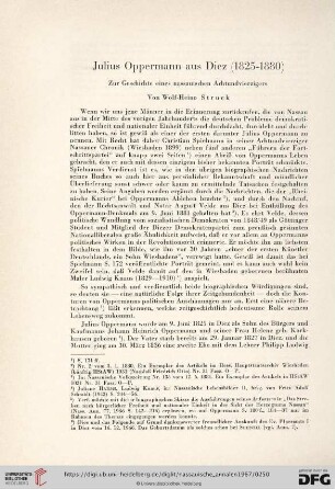 78: Julius Oppermann aus Diez (1825-1880) : Zur Geschichte eines nassauischen Achtundvierzigers