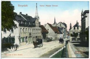 Burgstädt. Kantor - Meister - Straße