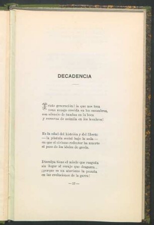 Decadencia