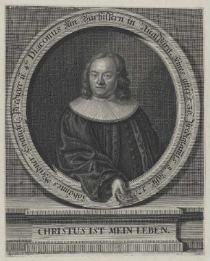 Bildnis des Johannes Weidner
