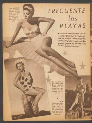 Frecuente las playas