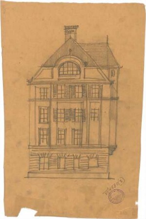 Pfann, Paul; München, Müllerstr. 9; Haus Rothmüller - Ansicht