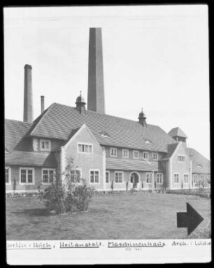 Bucher Nervenanstalt, Maschinenhaus