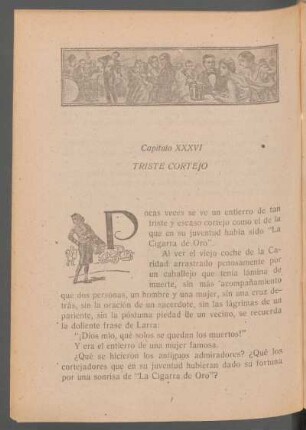 Capítulo XXXVI - Triste cortejo