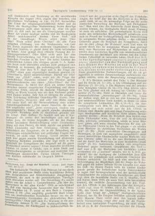 249-251 [Rezension] Peterson, Erik, Zeuge der Wahrheit