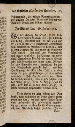 173-174, Zwölftens das Schlafengehen