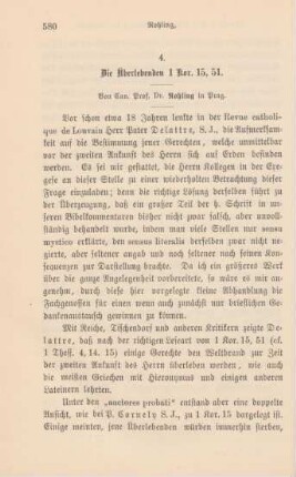 580-591 Die Überlebenden 1 Kor. 15,51