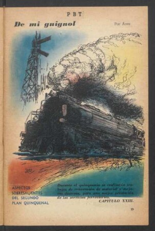 Aspectos sobresalientes del Segundo Plan Quinquenal - [Dibujo] : De mi guignol