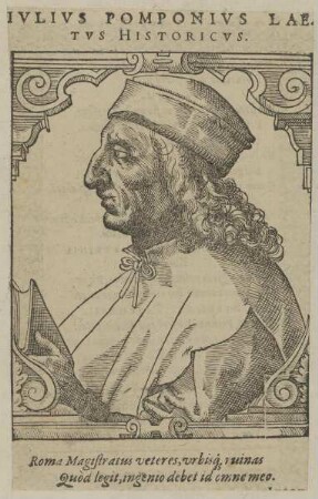 Bildnis des Iulius Pomponius Laetus